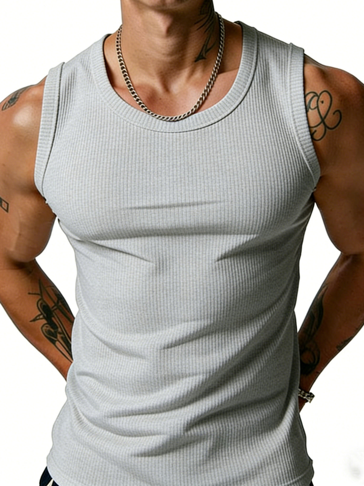 Geripptes Fitness-Tanktop