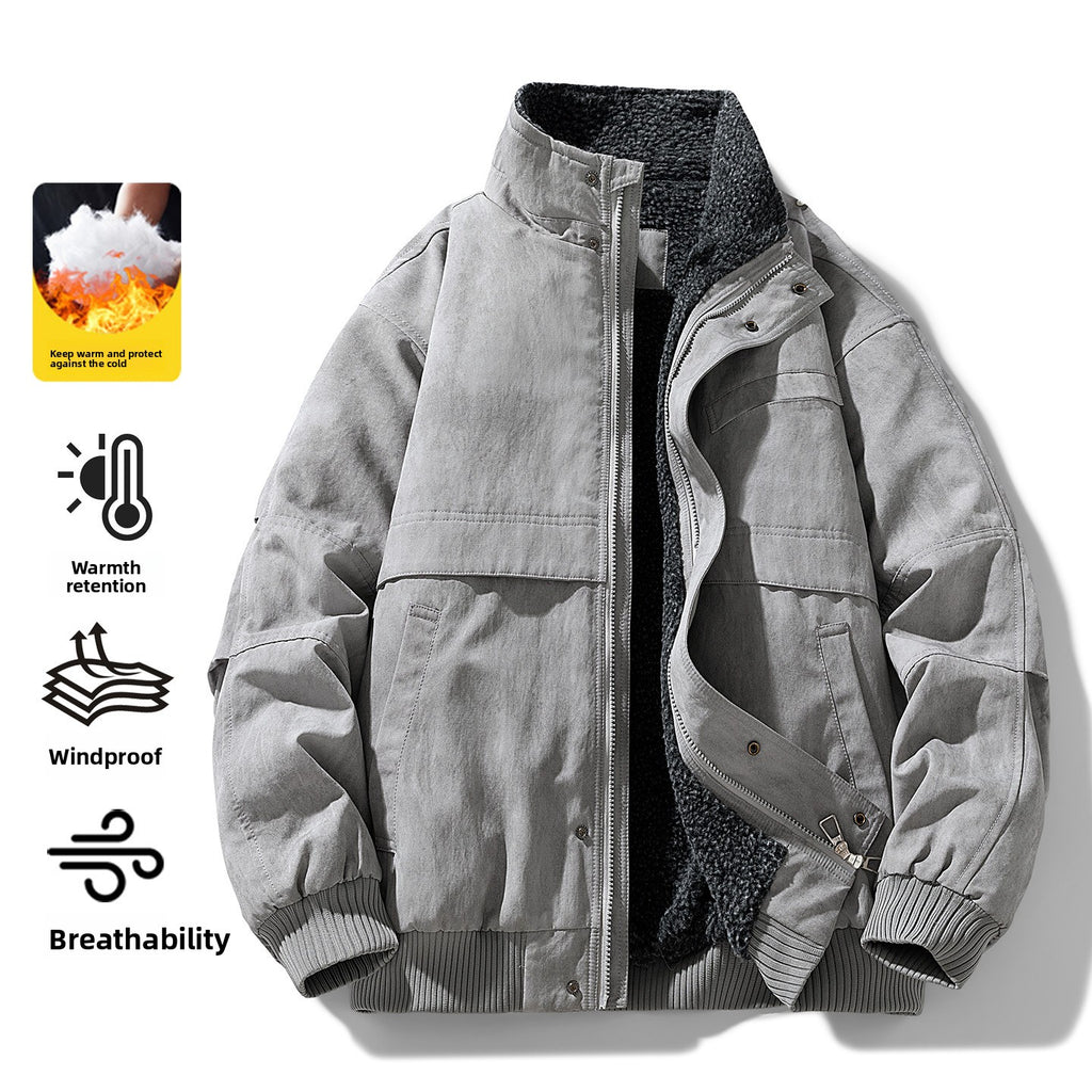 Men's Fleece-Lined Winter Jacket