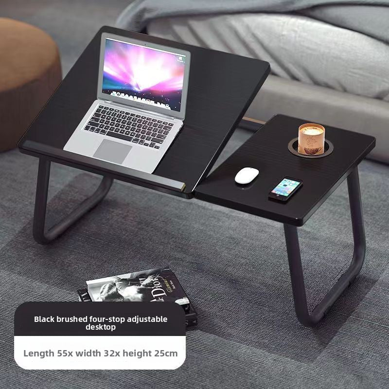 Verstellbarer Laptoptisch mit Getränkehalter