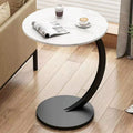 Small Coffee Table, Household Round Mini Side Table, Corner Table, Small Coffee Table, Bedside Storage Table, Solid Wood