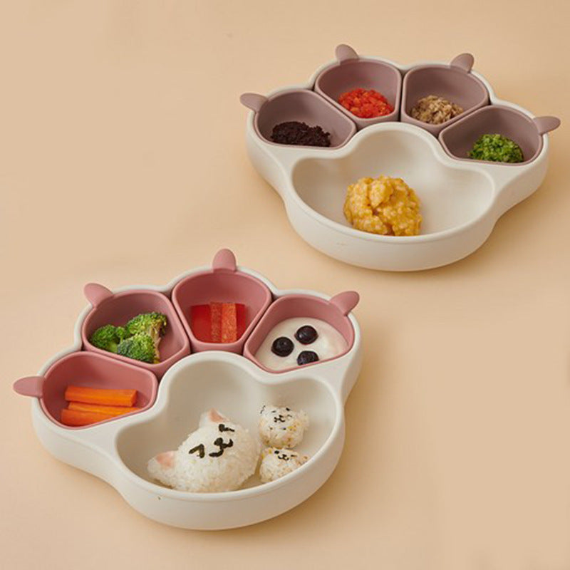Baby Silicone Divided Plate