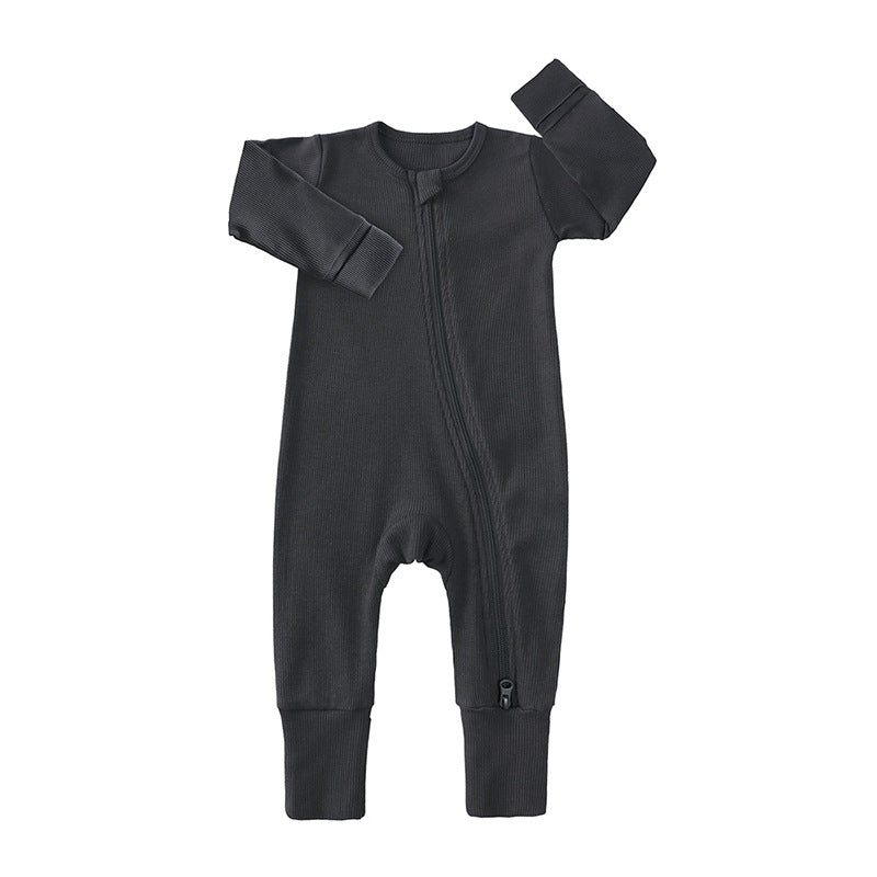 Baby-Strampler aus Bambusfaser mit Fäustlingen und Fußabdeckungen