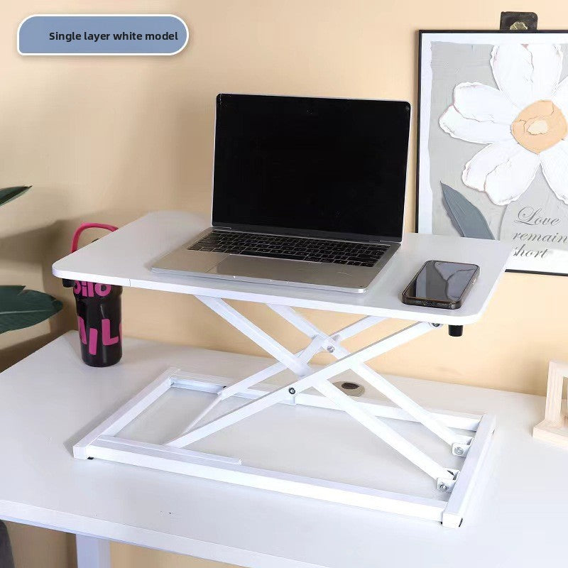 Pneumatic standing desk