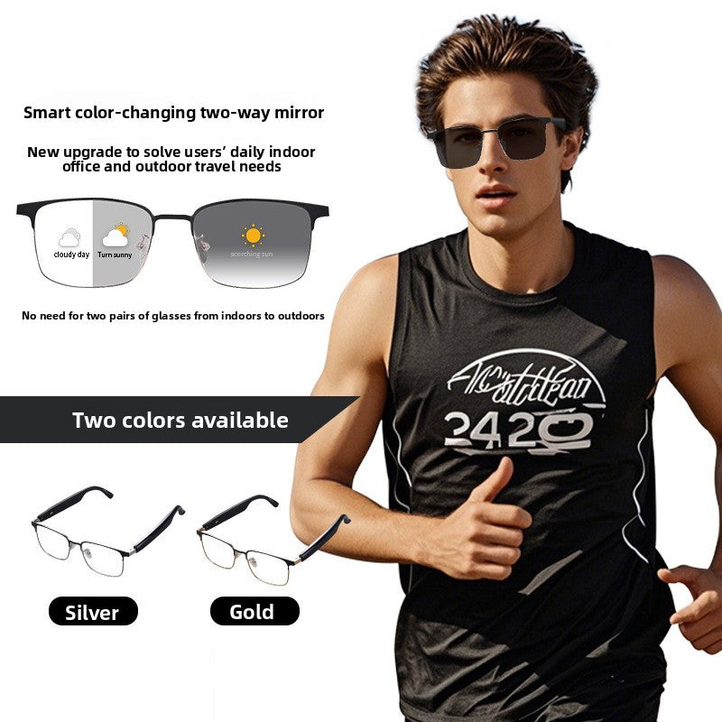 Bluetooth-Smart-Brille mit KI-Übersetzung