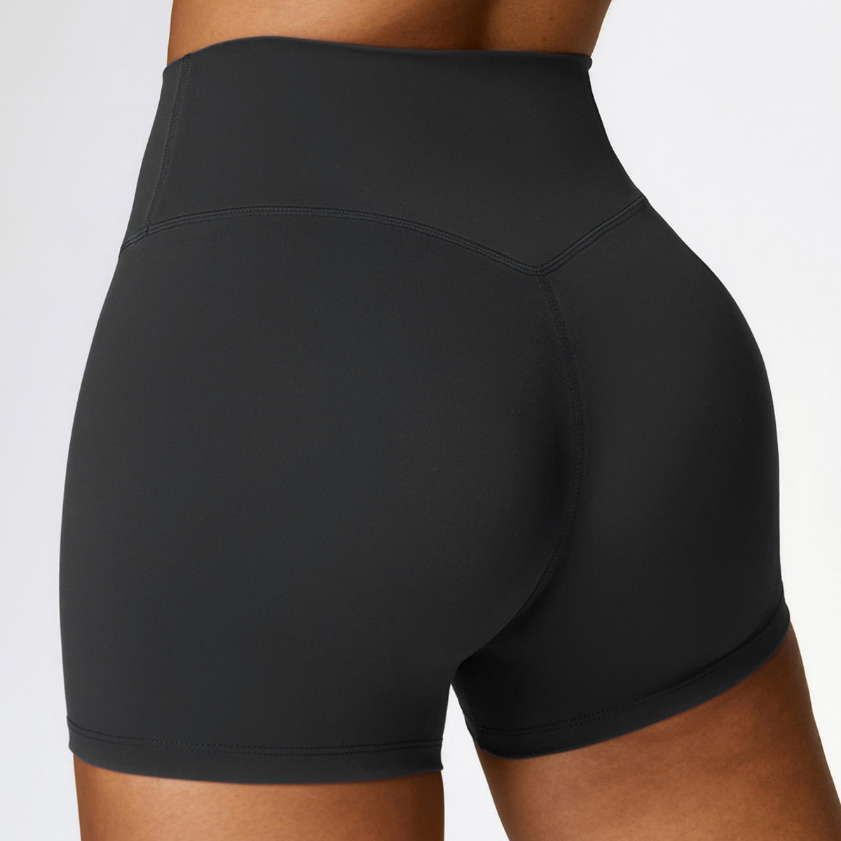 Women's High-Waist Yoga Fitness Shorts