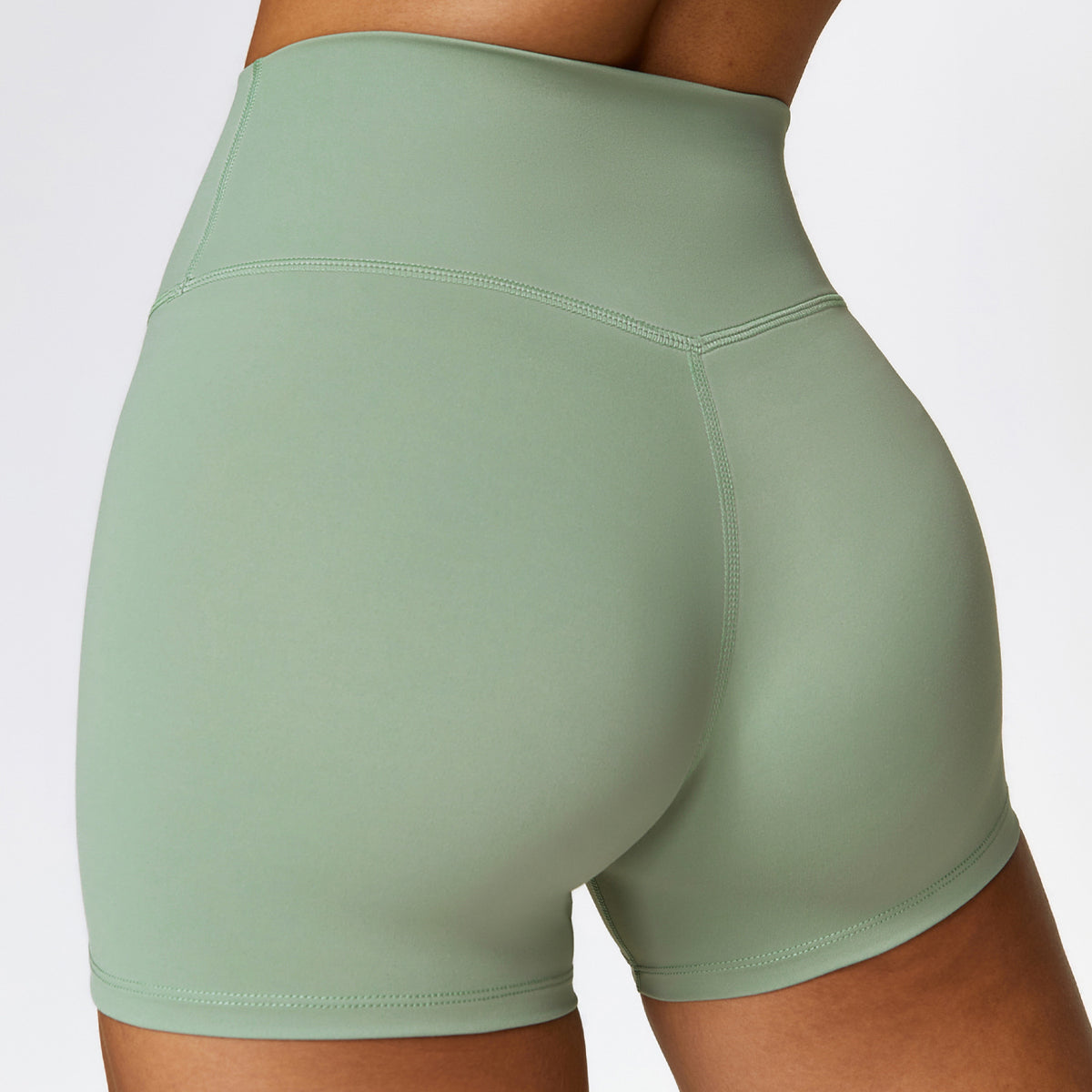 Women's High-Waist Yoga Fitness Shorts