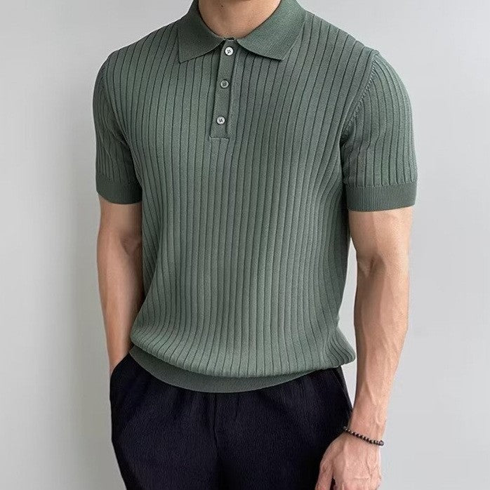 Herren-Poloshirt mit kurzen Ärmeln