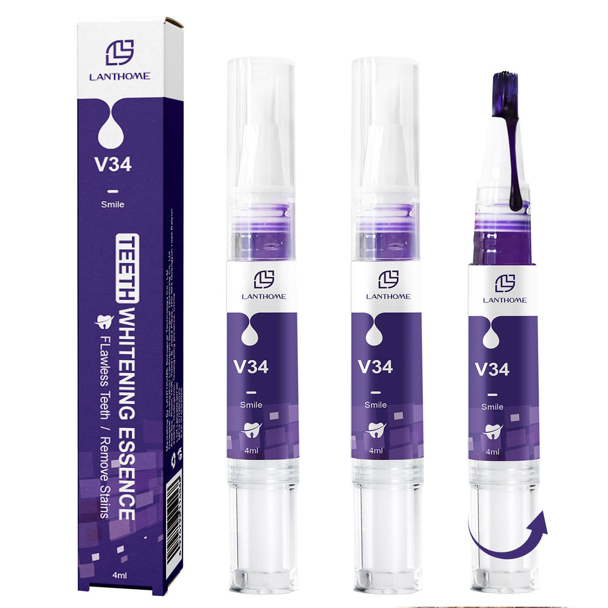 Zahnaufhellungsstift mit Gel