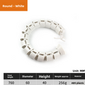 Flexible Kabelführung in Schlangenform