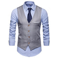 Slim-Fit-Anzugweste für Herren