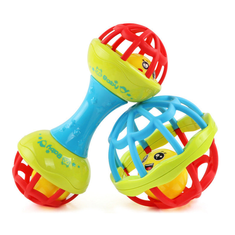 Baby-Rasselball aus weichem Gummi