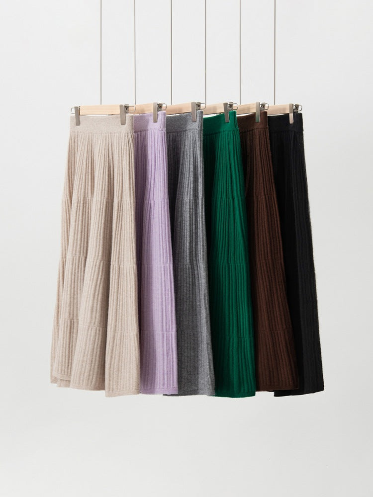 Strickrock aus Kaschmir