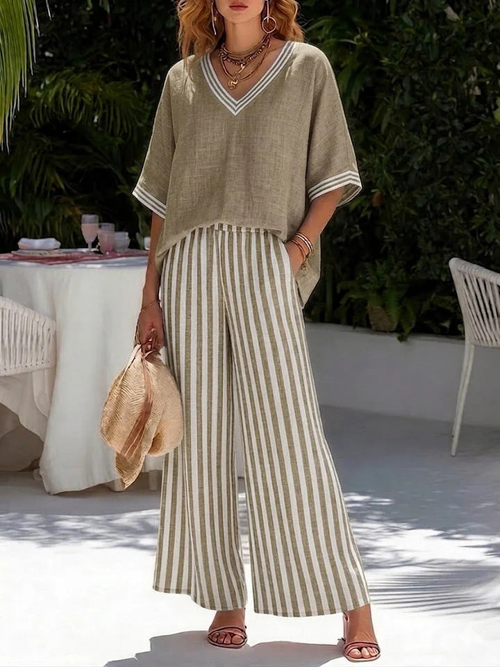 Damen-Set aus Oberteil und Hose