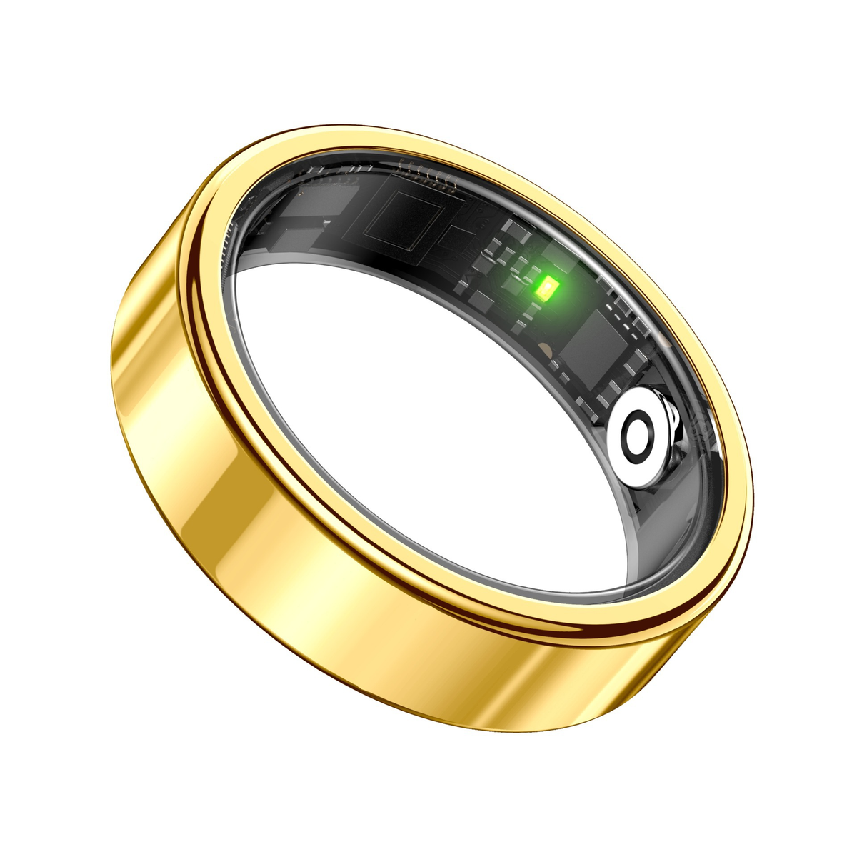 Smart-Ring mit Aktivitäts- und Schlaftracking für die QRing-App