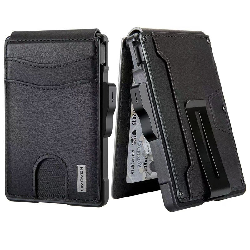 RFID Protective Card Holder with Automatic Ejection
