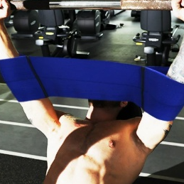 Elastisches Stützband für Fitness und Krafttraining