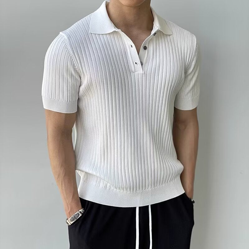 Herren-Poloshirt mit kurzen Ärmeln