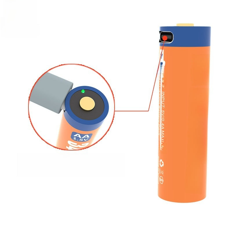 Wiederaufladbare Lithium-Batterie mit USB-C