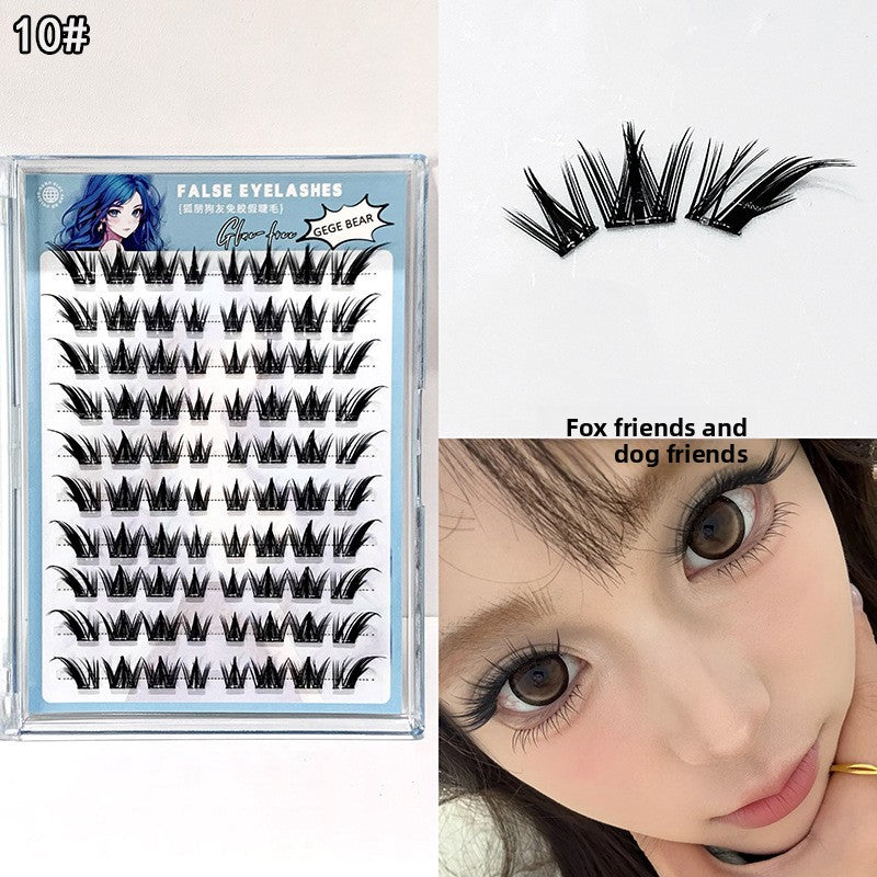 Selbstklebende künstliche Wimpern