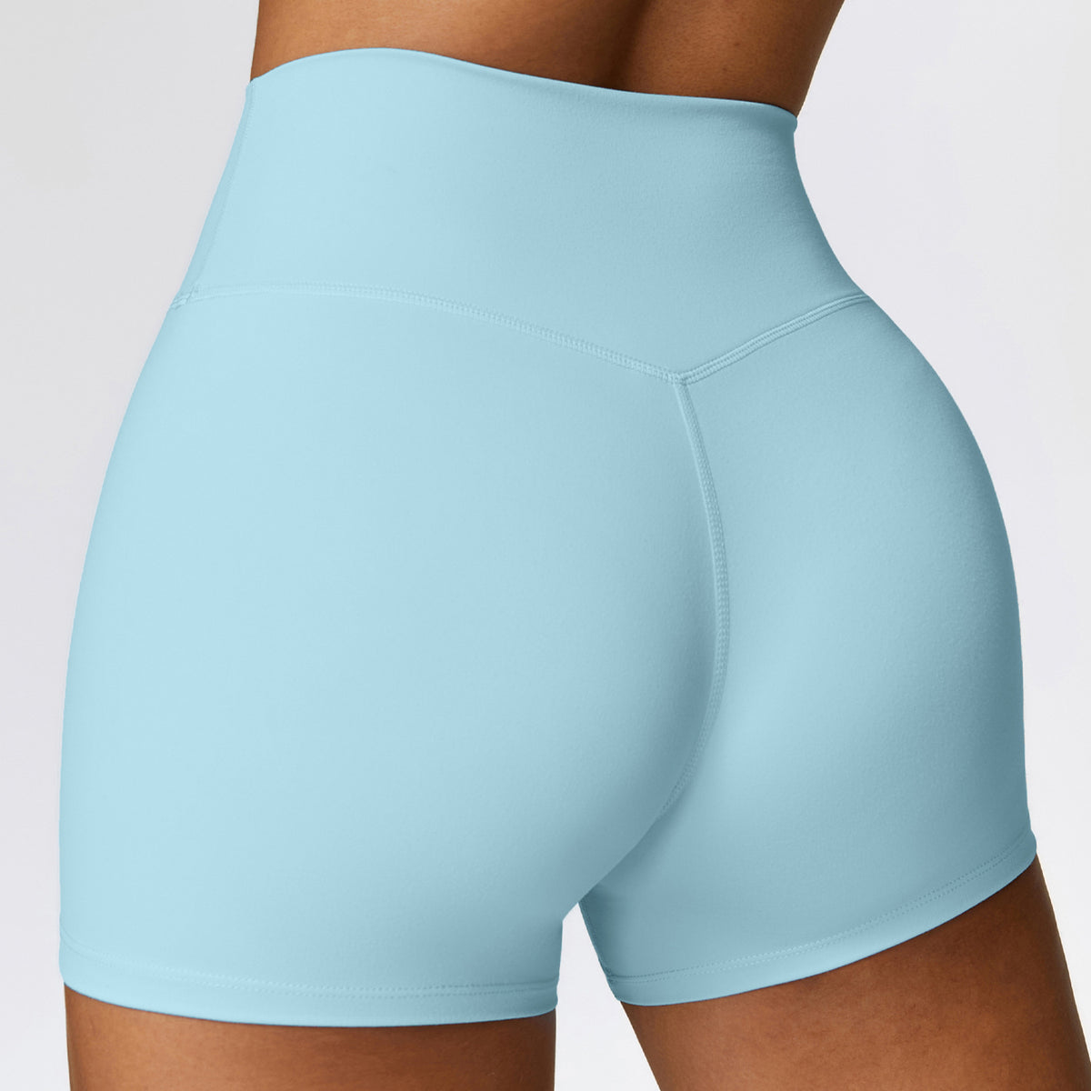Women's High-Waist Yoga Fitness Shorts