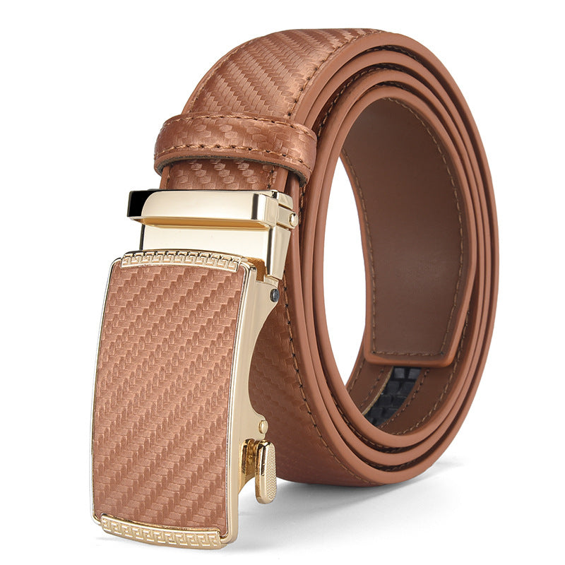 Men's Ratchet Automatic Buckle Belt
