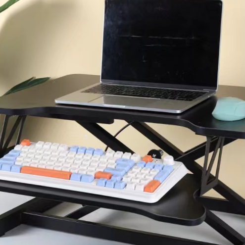 Pneumatic standing desk