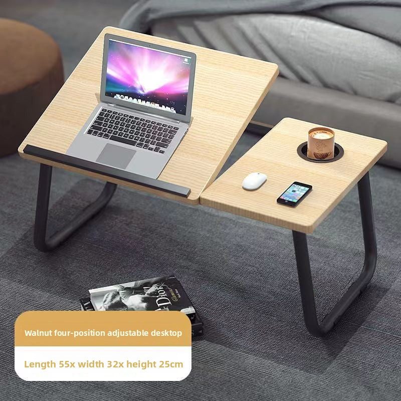 Verstellbarer Laptoptisch mit Getränkehalter