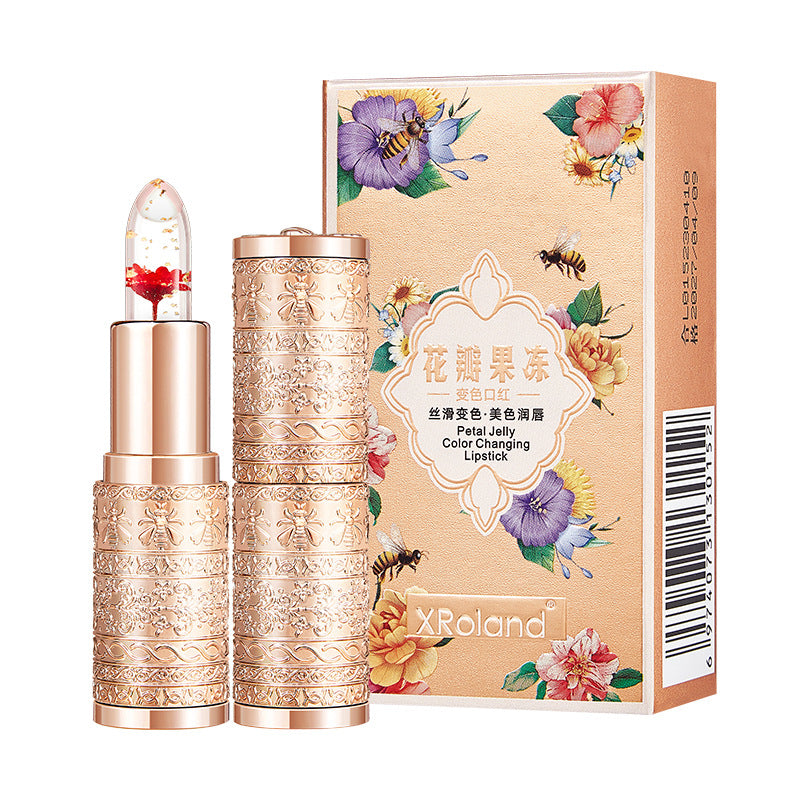 Feuchtigkeitsspendender Lippenbalsam mit Farbwechsel