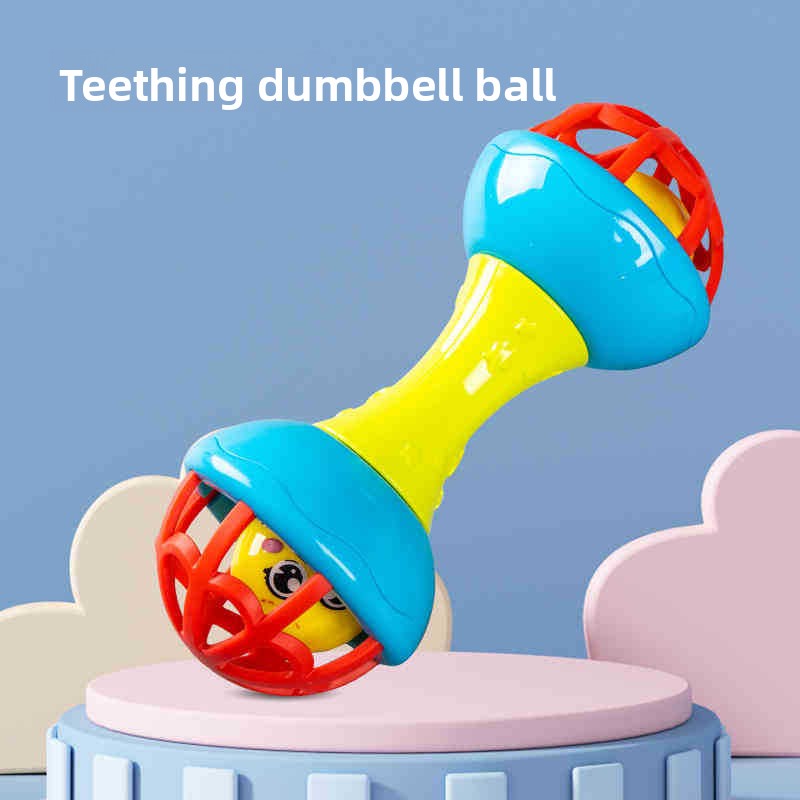 Baby-Rasselball aus weichem Gummi
