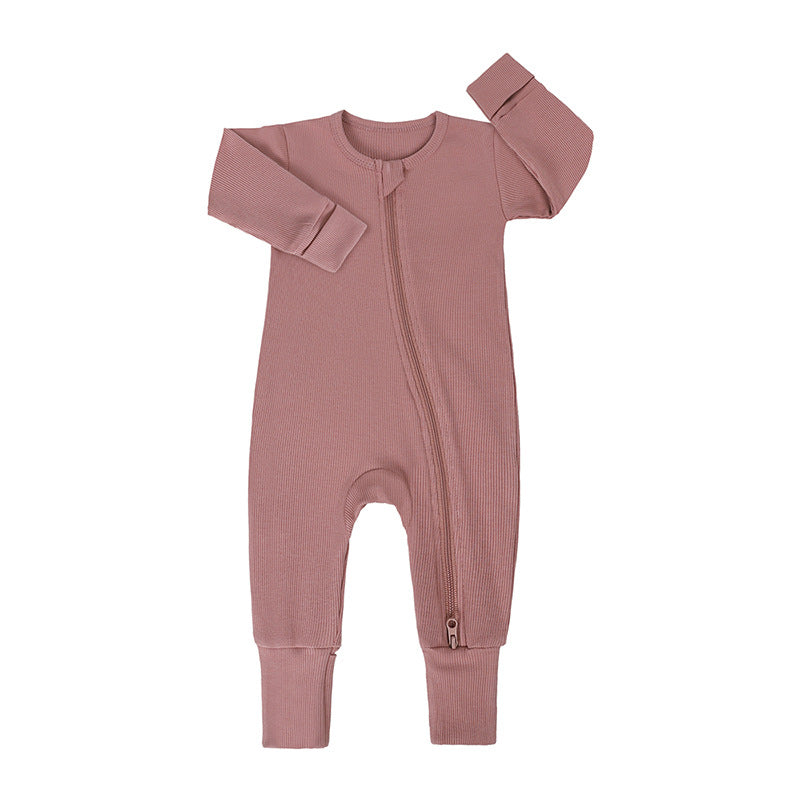 Baby-Strampler aus Bambusfaser mit Fäustlingen und Fußabdeckungen
