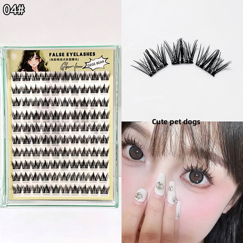 Selbstklebende künstliche Wimpern
