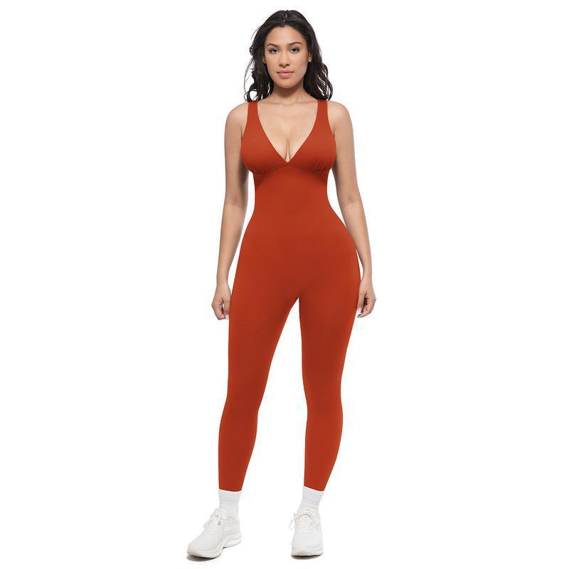 Nahtloser Yoga-Jumpsuit für Damen