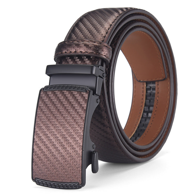 Men's Ratchet Automatic Buckle Belt
