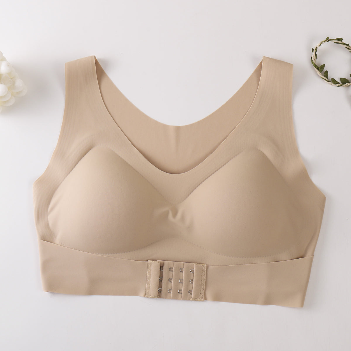 Sport-BH aus Polyamid mit Rundhalsausschnitt
