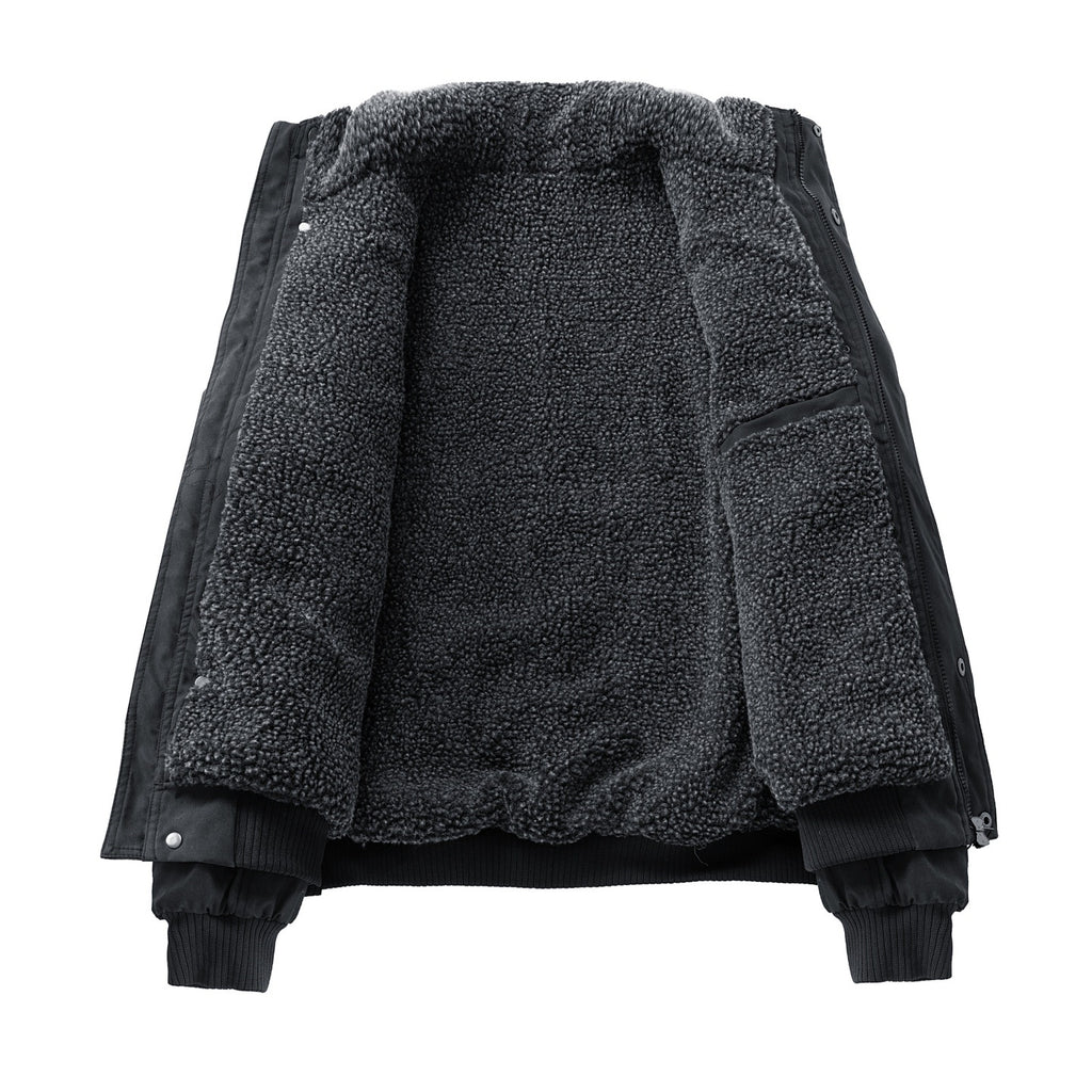 Men's Fleece-Lined Winter Jacket