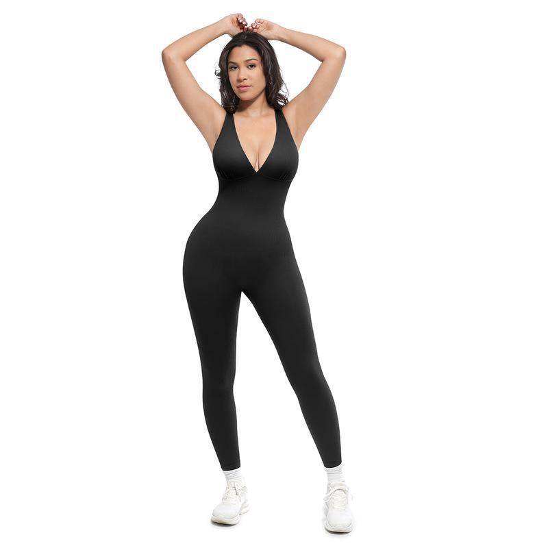 Nahtloser Yoga-Jumpsuit für Damen