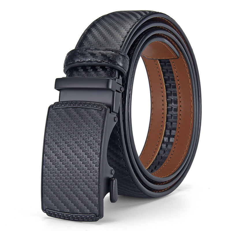Men's Ratchet Automatic Buckle Belt
