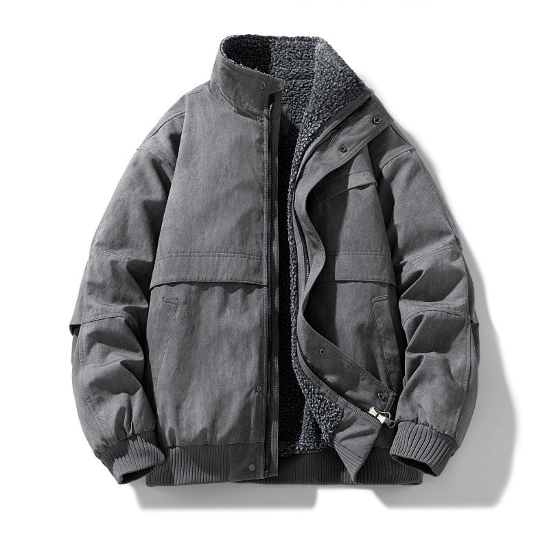 Men's Fleece-Lined Winter Jacket