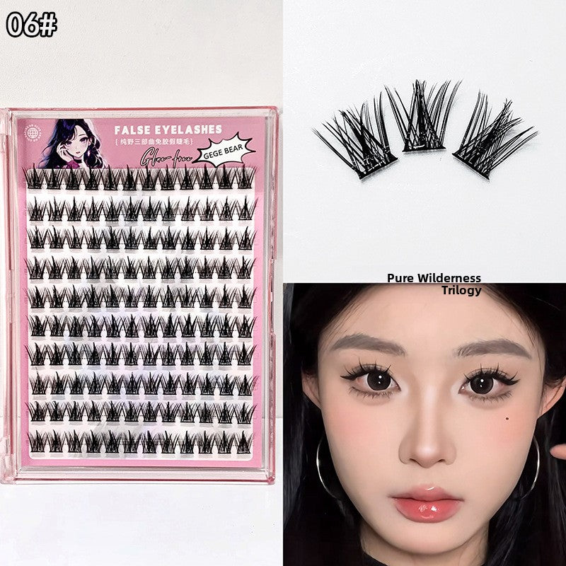 Selbstklebende künstliche Wimpern