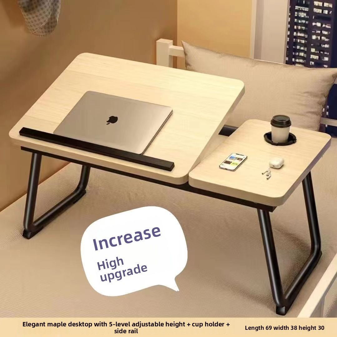 Verstellbarer Laptoptisch mit Getränkehalter