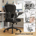 Ergonomischer Büro- und Gamingstuhl mit Lenden- und Nackenstütze